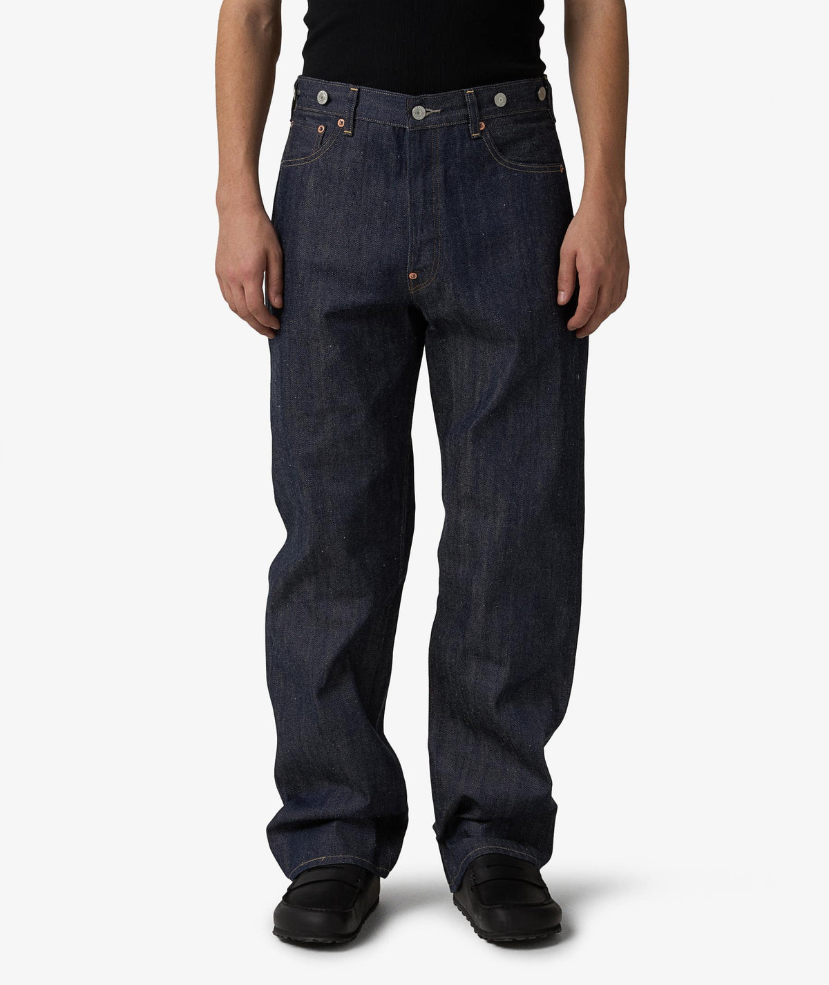 Navy 501 jeans